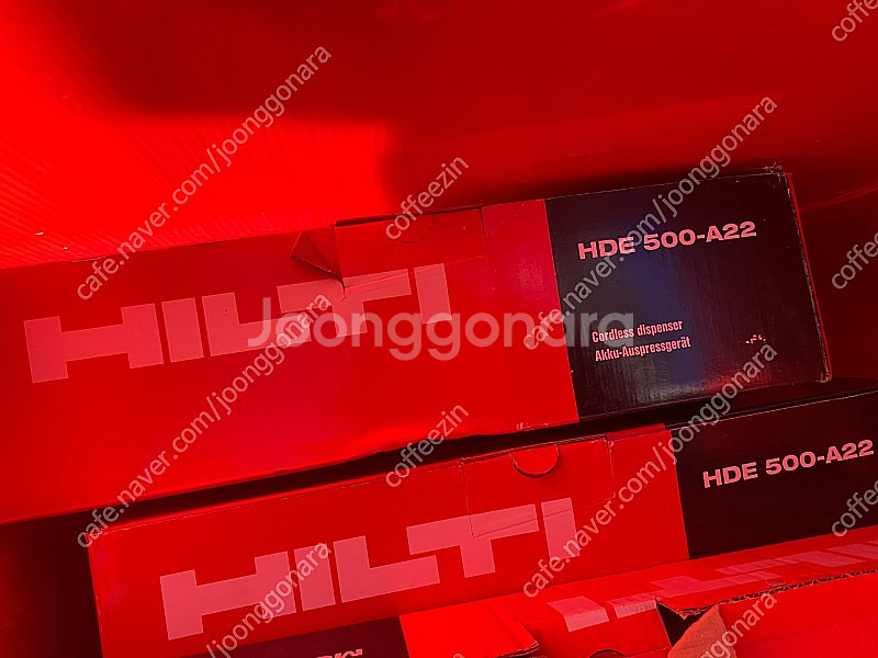 힐티 케미컬앙카건 HDE-500 A22 H--2