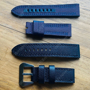 파네라이 24mm 스트랩 2개 판매합니다 (미국 tc straps)