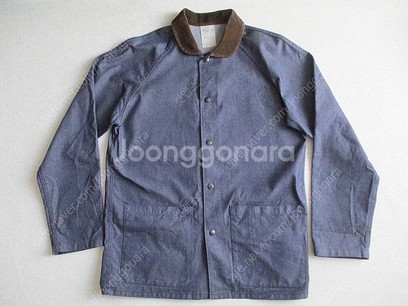 단톤 코듀로이 청자켓 Made in France--0