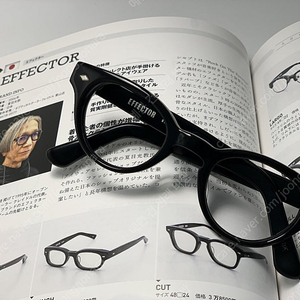 이펙터 EFFECTOR FLANGER BLACK 안경 0013