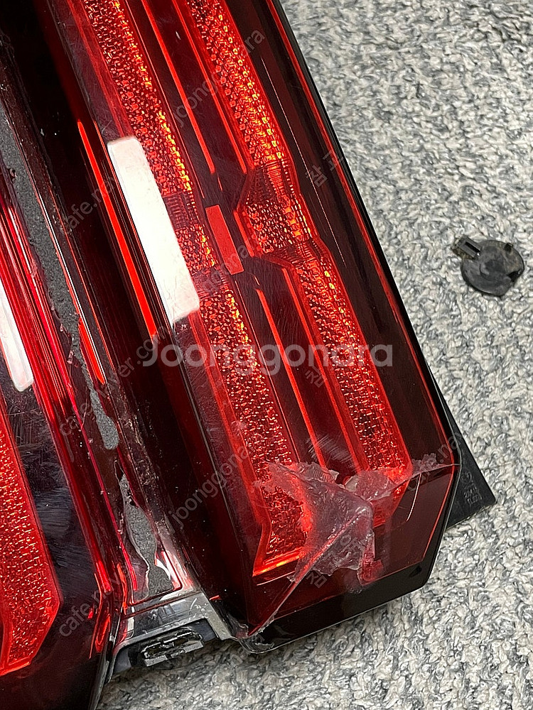 mq4 쏘렌토 테일램프 운전석 파손품 led--2