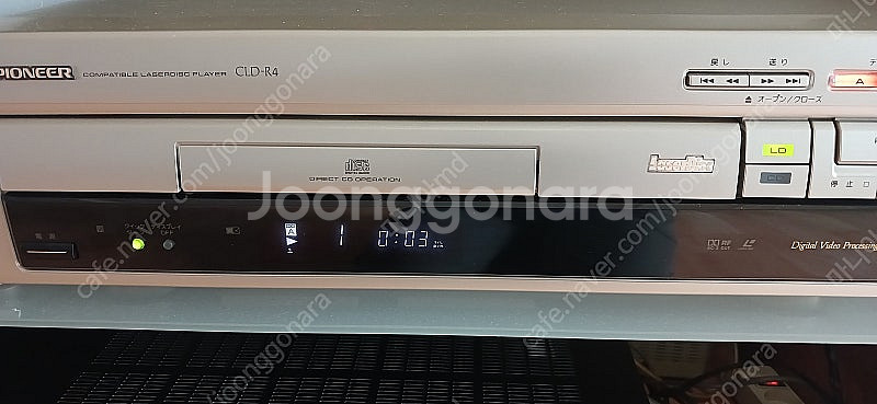 PIONEER CLD-R4 LD DISC및 플레이어--1