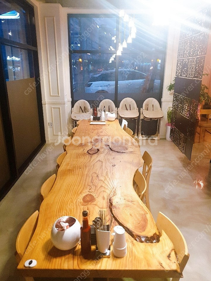 원목 나무상--0