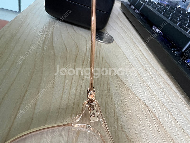 젠틀몬스터 알리오C1 금테 보증서 박스X--4