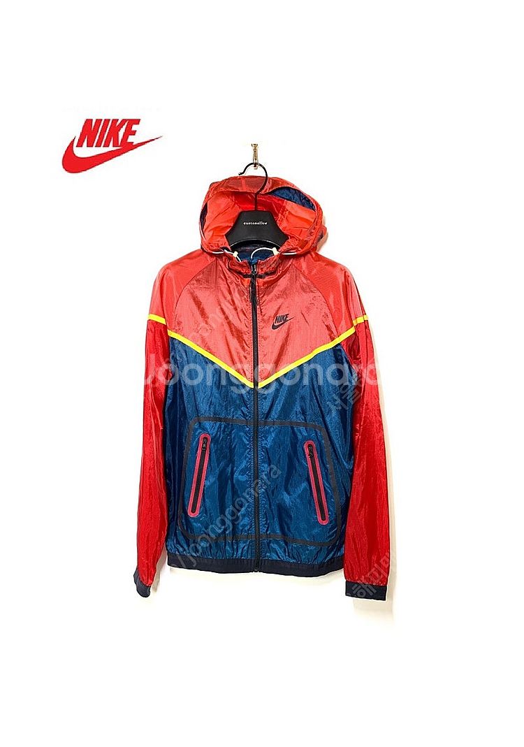 NIKE 나이키 테크 하이퍼퓨즈 (레드/네이비) 윈드러...--1