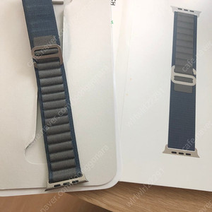 애플워치 49mm 울트라 정품 블루 알파인루프 L