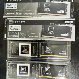 T-create 팀그룹 DDR5 5600 (16*2) 32g 팝니다