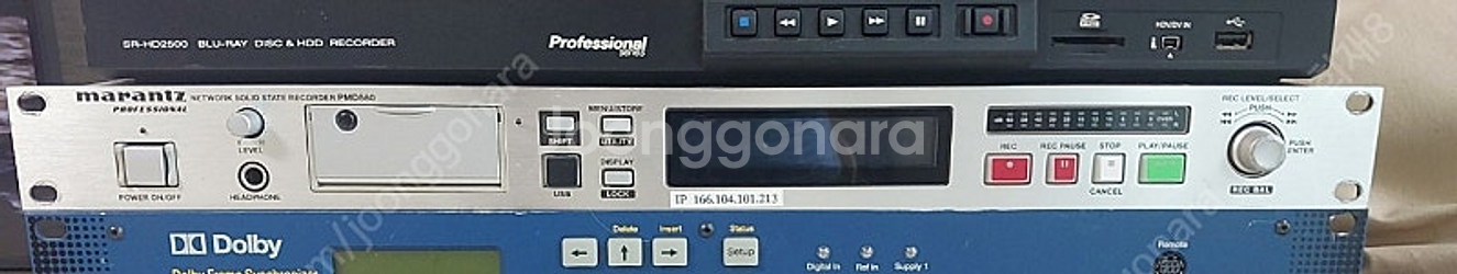 마란츠 PMD580 레코딩 데크/프로페셔널/--0