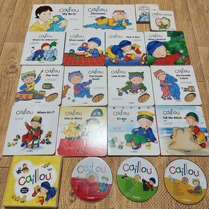 caillou 까이유 보드북 DVD 영한대본