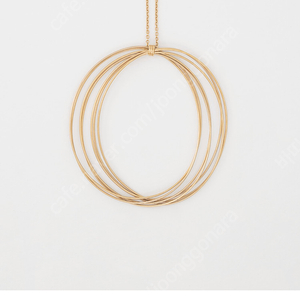 해비츠 목걸이 layered circle necklace