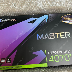 rtx 4070ti super 어로스 마스터 판매합니다