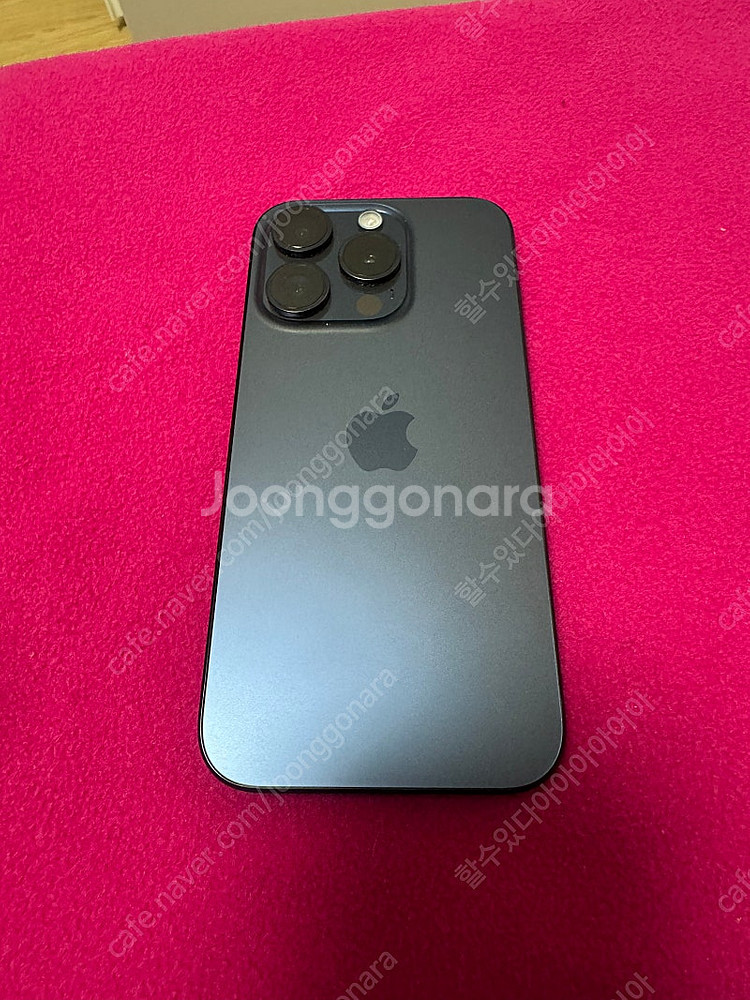아이폰15 프로 128gb 블루--1