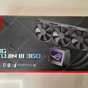 ASUS ROG RYJIN III 360 쿨러 판매합니다. 2024년 8월 12일 구매품입니다.