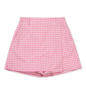 클로브 clove 24ss Gingham Wrap Shorts Pink 깅엄 랩 쇼츠 핑크 S 사이즈