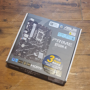 ASUS PRIME B760M-K D4 인텍앤컴퍼니