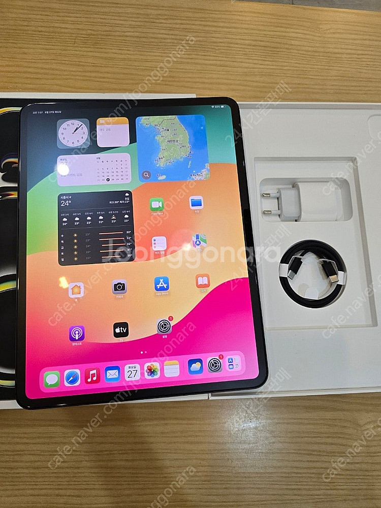 아이패드프로13스페이스블랙 m4 자급제셀룰러256gb+...--1