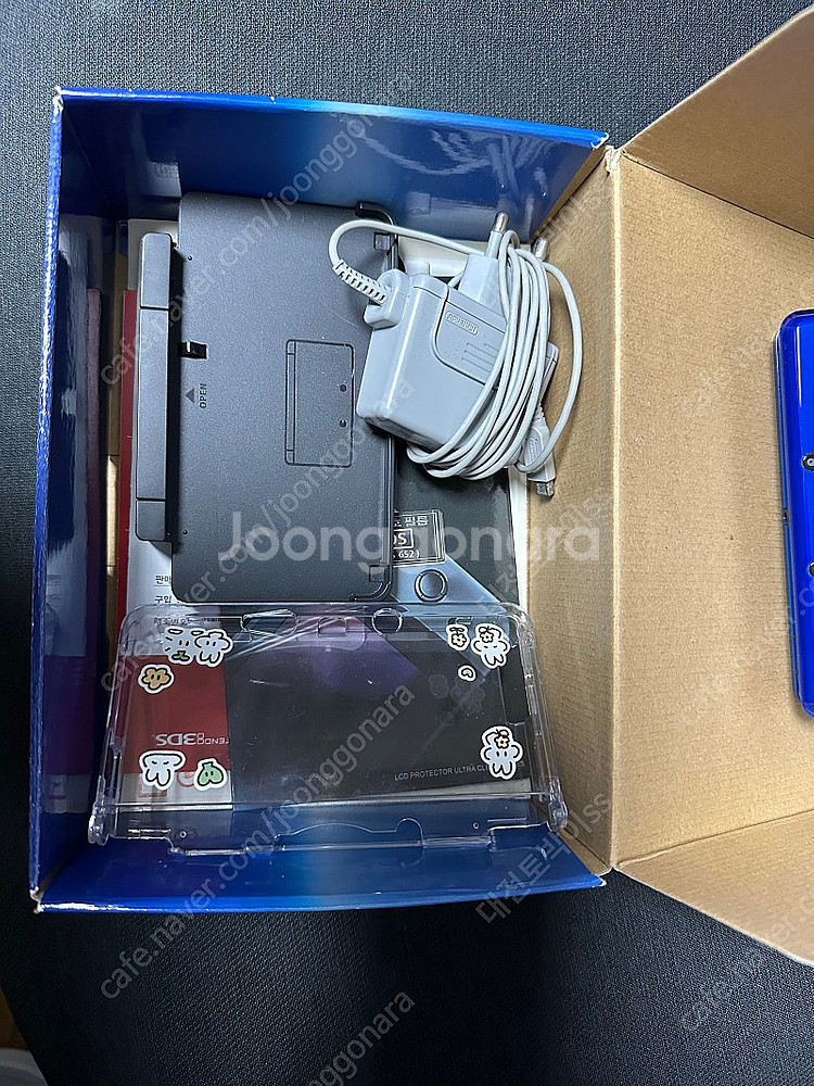 풀박스)닌텐도 3ds 코발트 블루 구작다수 풀구성--1