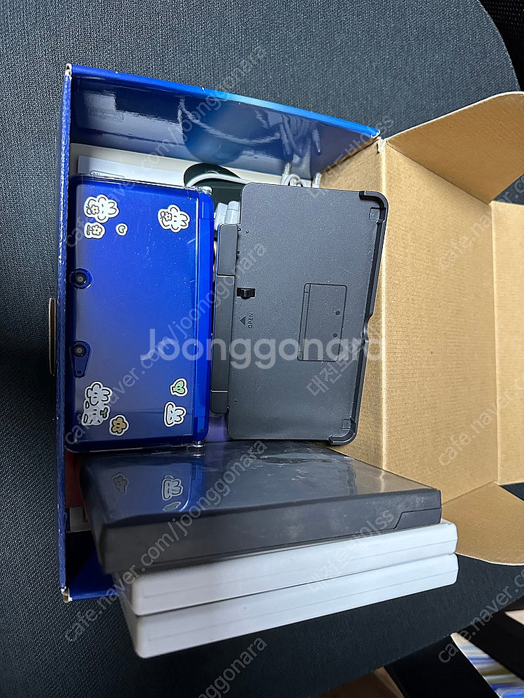 풀박스)닌텐도 3ds 코발트 블루 구작다수 풀구성--4