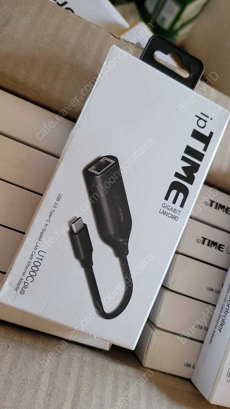 iPTIME U1000cplus C타입 노트북 유선 랜카드--2