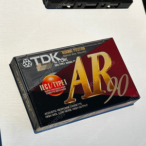 TDK AR 90 공카세트 새제품