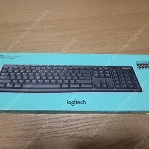 로지텍 k270 무선 키보드 미사용 새제품(정품/한글자판)