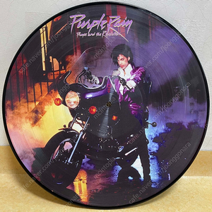 LP ; prince - purple rain 프린스 퍼플 레인 픽쳐디스크 엘피 음반 picture disc