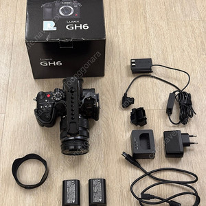 파나소닉 GH6, 올림푸스 12-40 2.8pro, 스몰리그 케이지 팝니다.