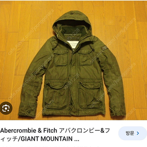 아베크롬비 아우터. Giant Mountain heavyweight jacket. 자이언트마운틴 헤비야상자켓. 100-105사이즈.