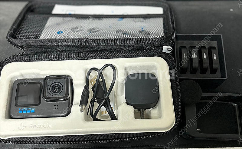 고프로10 미디어모듈/맥스렌즈/필터 풀세트 판매합니다.--0