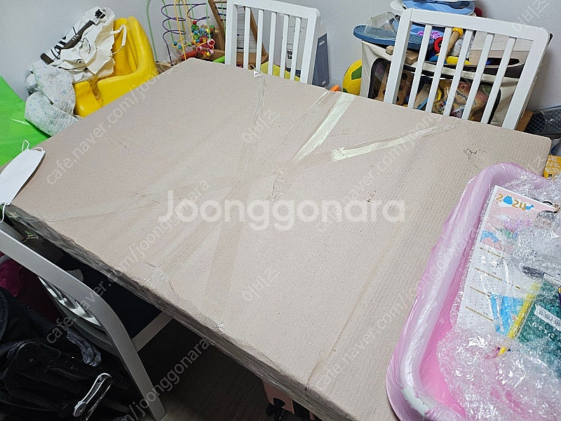 팝니다]이케아 확장형 테이블 의자 일괄--0