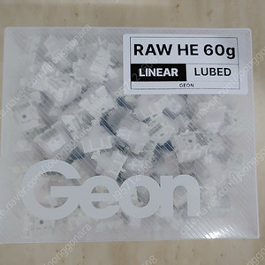 자석축 스위치 RAW HE 60g 110개 판매합니다 (롸 HE)