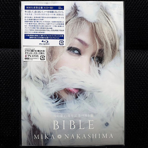 나카시마 미카 中島美嘉 베스트 앨범 BIBLE 초회한정 3CD+BD 미개봉 신품