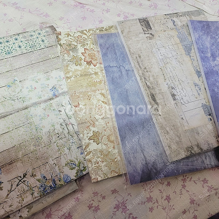 랩핑지 플립북용 빈티지 인형놀이 블로거 고평량--6
