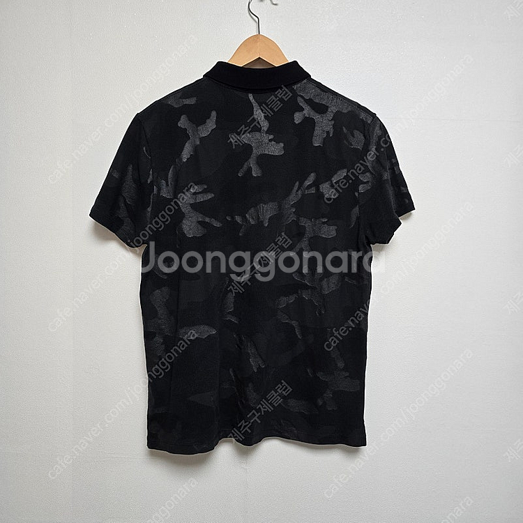 발렌티노 락스타드 카모플라주 폴로 티셔츠 블랙(S)--1