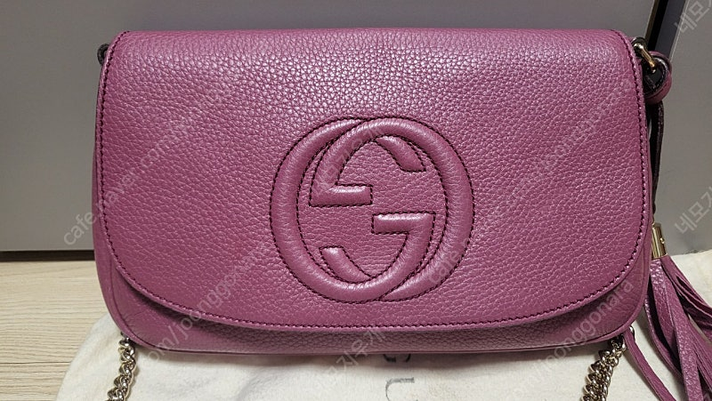 (정품) 구찌 gucci 소호 태슬 숄더백 체인백 크로스백 이미지