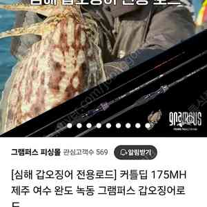 그램퍼스 커틀딥 170H 심해갑오징어대