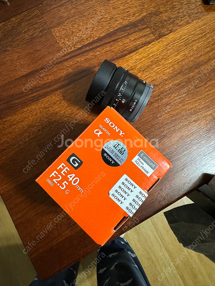 sony fe 40mm f2.5g 24년5월말구입 하오...--0