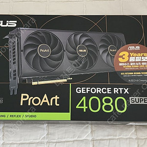 ASUS ProArt 지포스 RTX 4080 SUPER O16G OC D6X 16GB 130만원