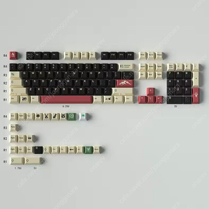 GMK st camping 캠핑 키캡 PBT 판매합니다