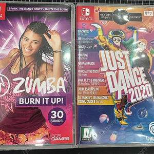 닌텐도 스위치 팩 타이틀 포켓몬스터 바이올렛 JUST DANCE 2020 저스트댄스2020 ZUMBA BURN IT UP! 줌바 번 잇 업(일괄 7) 개당가능