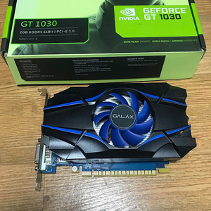 GALAX 지포스 GT1030 D5 2GB 그래픽카드 판매합니다