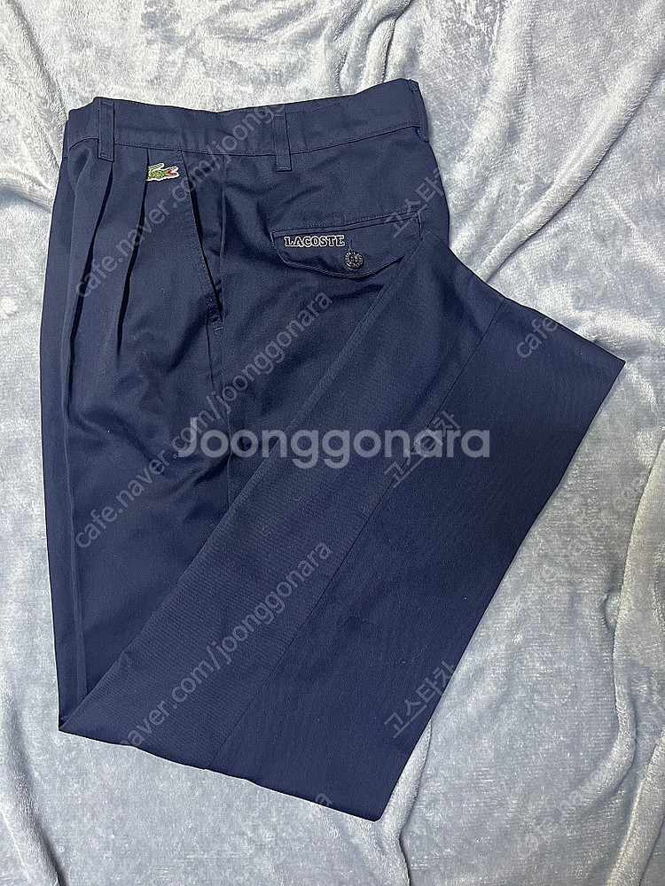 라코스테 면바지 32 정품(거의새상품)--0