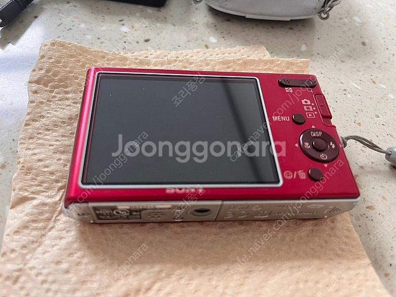 소니 사이버샷 빈티지 카메라 DSC-W190 상태 S급--2