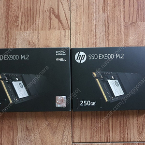 (택포)(새상품)HP SSD EX900 NVME 250