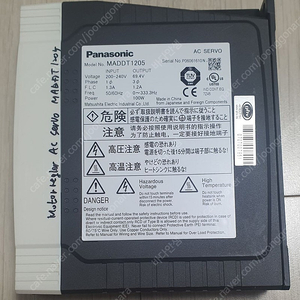 Panasonic, MADDT1205, AC SERVO DRIVE