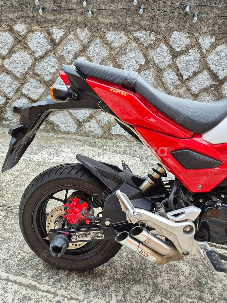 대구 20년식 MSX125 흰빨 10998KM 판매합니...--9