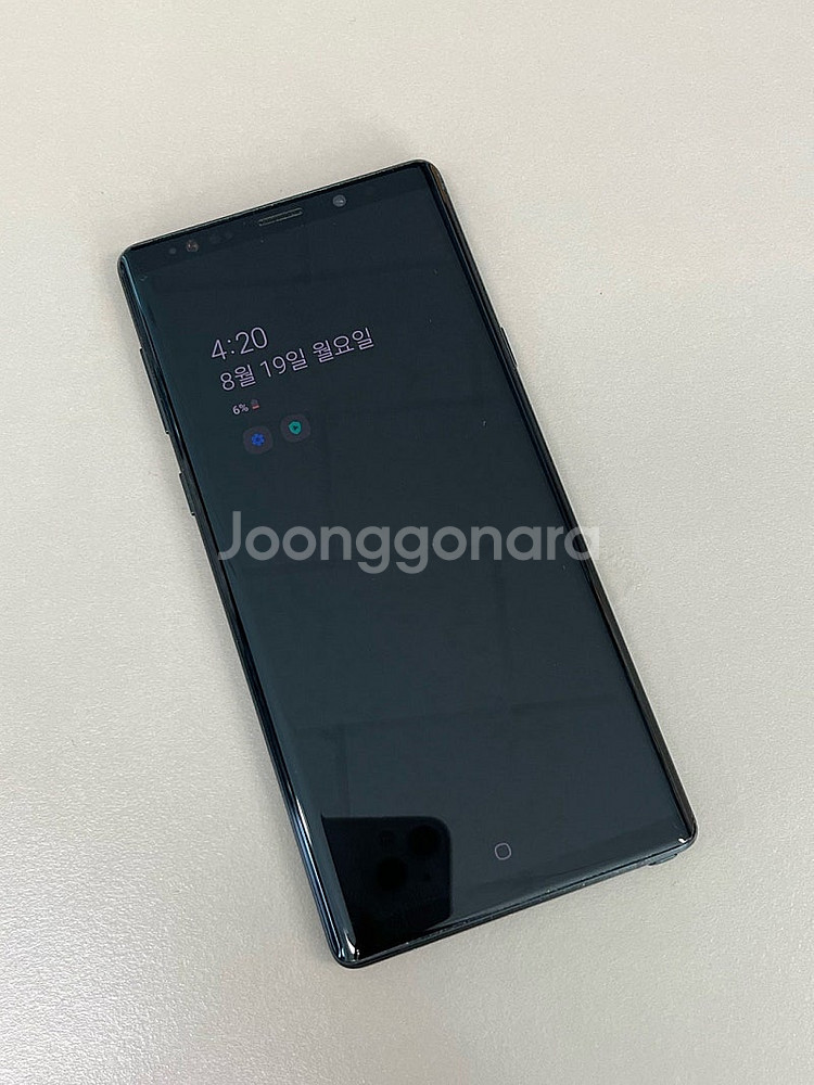 갤럭시노트9 블랙 128G 외관 미파손 가성비 단말기 ...--2