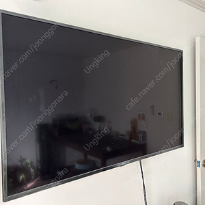 LG 55인치 벽걸이 TV