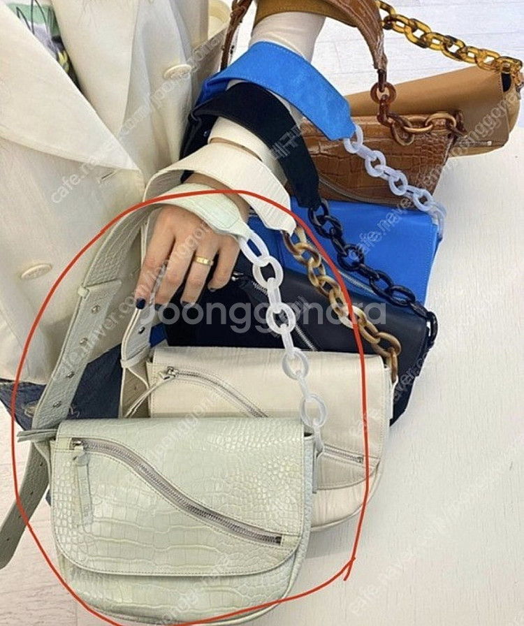 마뗑킴 헐리우드백 멜론 (택포)--0