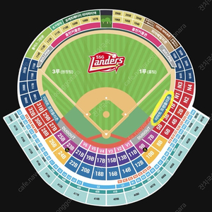 8/31(토) ssg랜더스 vs nc다이노스 1루 프렌들리존 2연석